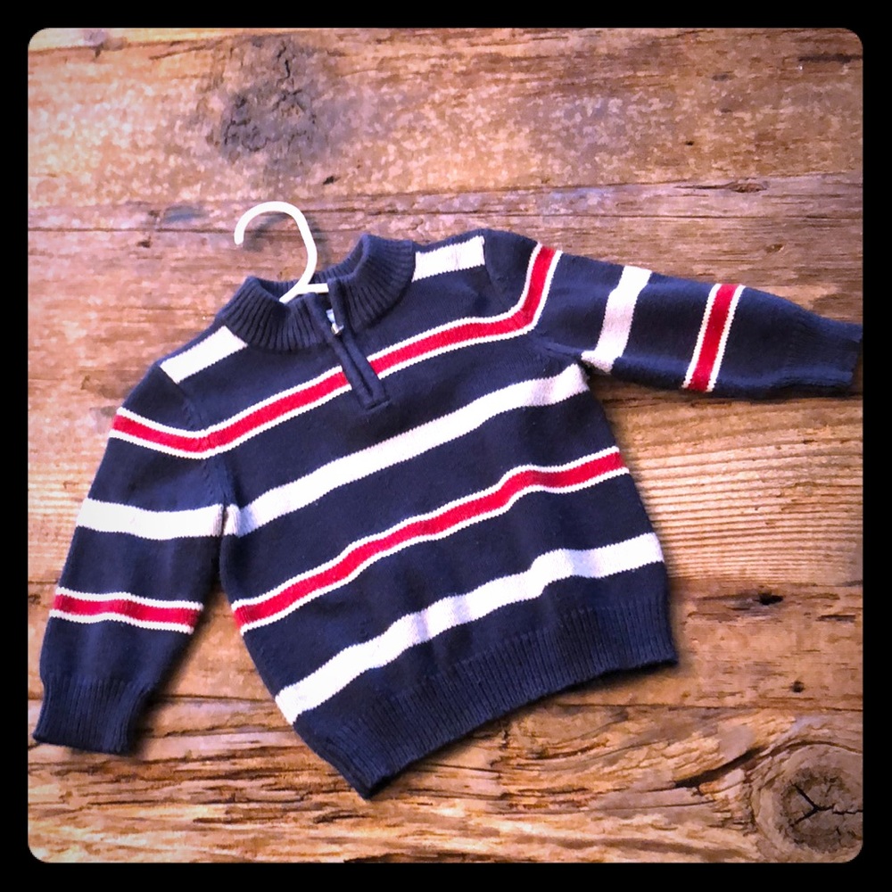 3/4 zip sweater
